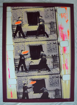 Henk van der Vet - 6 Zeefdrukken / Fotografiek , “Charlie Chaplin No I t/m VI” – 1988 – 89 x 64 cm kopen? Bied vanaf 1!