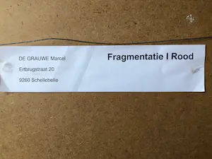 Marcel De Grauwe - "Fragmentatie I en II" - Figuren in Feeststemming. kopen? Bied vanaf 30!