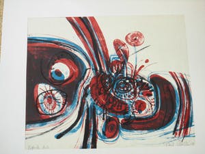 Paul Whistler - Litho - Abstract kopen? Bied vanaf 40!