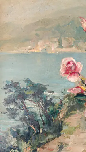 Robert Frenay - Bloemen en struiken in een landschap kopen? Bied vanaf 50!