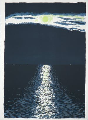 Joost Minnigh - Litho, Volle maan kopen? Bied vanaf 1!