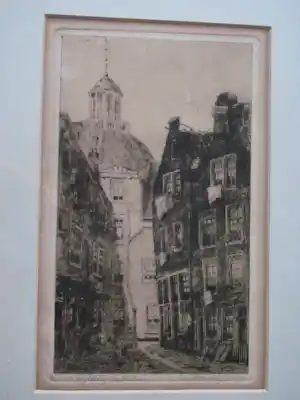 Eugene Rensburg - Zwarte Bijlsteeg Amsterdam verkauft für € 35!