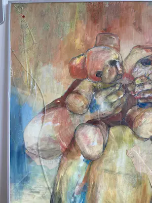 Annica Koot - Acryl op papier z.t. (GROOT) kopen? Bied vanaf 80!