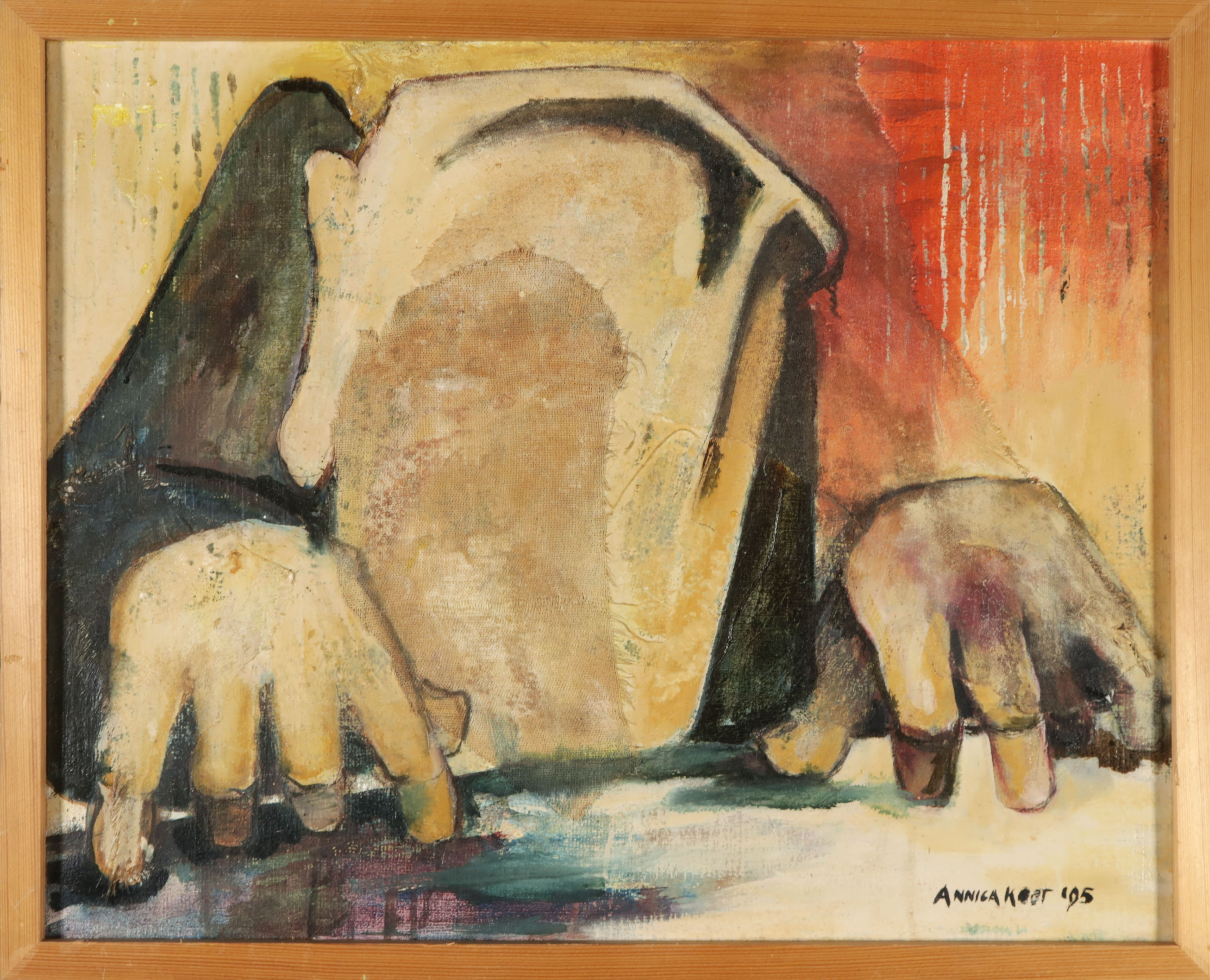 Annica Koot - Acryl op doek, De Pianist - Ingelijst kopen? Bied vanaf 40!