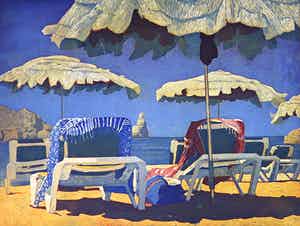 Marcel Schellekens - Kleurenets, Cala Benirrás (Ibiza) verkocht voor € 80!