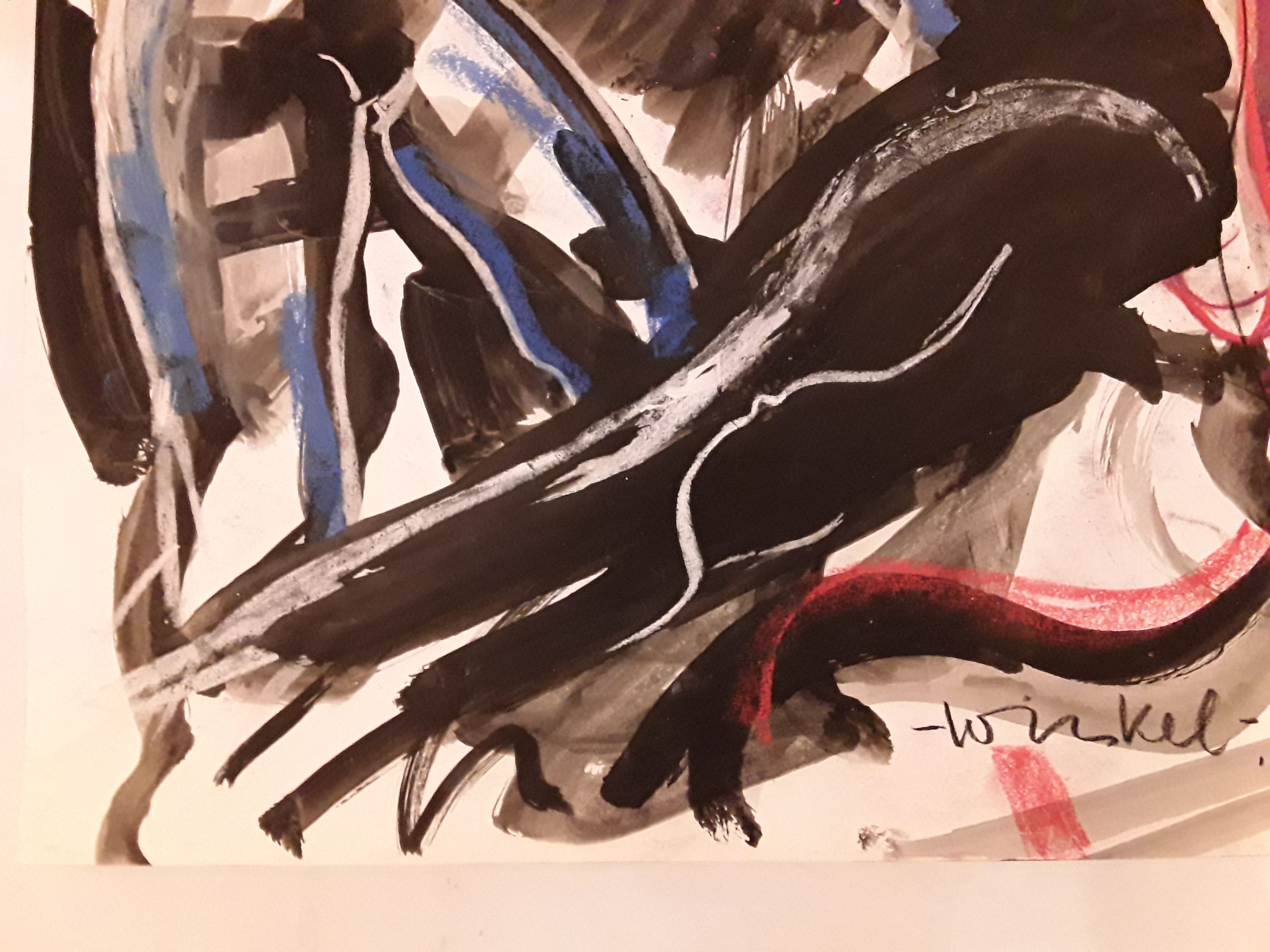 Arien Winkel - Spuitbus,acryl,pastel,gesing. kopen? Bied vanaf 15!