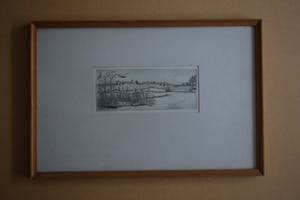 Theo Hoogewerf - Ets - Landschap kopen? Bied vanaf 50!