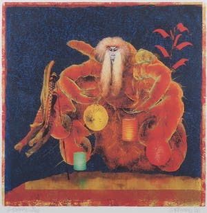 Ed Koenders - Giclée, Kabuki - Ingelijst kopen? Bied vanaf 10!