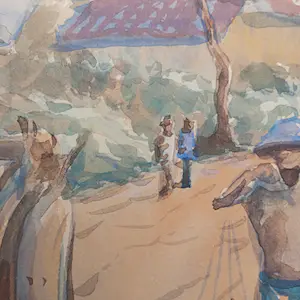 Soewardja - dorpstafereel kopen? Bied vanaf 20!