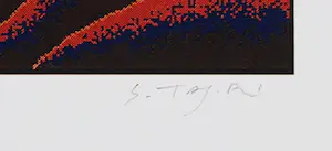 Shinkichi Tajiri - zeldzame knoop ‘KOAN II’ - gesigneerde computerprint - incl. originele bewaarmap kopen? Bied vanaf 125!