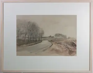 Jose Calsina - pen/aquarel, Bomen - Ingelijst kaufen? Bieten Sie von 30!