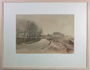 Jose Calsina - pen/aquarel, Bomen - Ingelijst kaufen? Bieten Sie von 30!