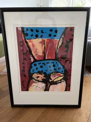Herman Brood - Zeefdruk - Nr. 61 - Bikini Girl verkocht voor € 395!