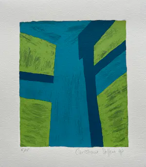 Christiane Steffens - Lot 3 zeefdrukken Christiane Steffens kopen? Bied vanaf 25!