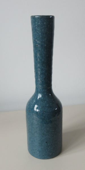 Peter Selhorst - Blauwe aardewerk schoorsteenvaas kopen? Bied vanaf 27!