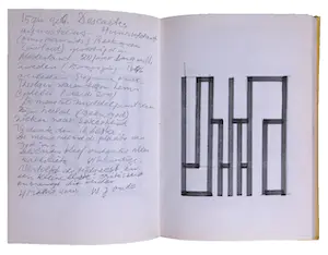 Siep van den Berg - Boek met Notities, Stift en Potloodtekeningen kopen? Bied vanaf 250!