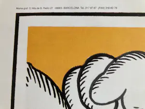Fernando Bellver - Affiche expositie Barcelona , Popeye / Guernica - 1990 kopen? Bied vanaf 70!