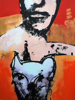 Herman Brood - Man met hond kopen? Bied vanaf 295!