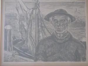Otto Hanrath - Arnemuider Visser - Litho kopen? Bied vanaf 80!