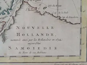 Jacques-Nicolas Bellin - "Nova Zembla". kaufen? Bieten Sie von 65!