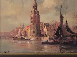 Jan Simon Knikker - Montelbaanstoren Amsterdam kopen? Bied vanaf 275!