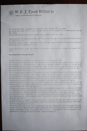 Hans Leyerzapf - "Judge, here I come " - ets vernis-mou - ingelijst kopen? Bied vanaf 75!