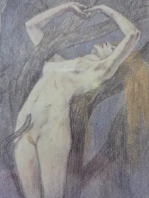 Felicien Rops - Hamadryades. Vrouwen. Naakt. kopen? Bied vanaf 89!