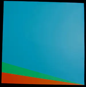 AcheterWinfred Gaul - Zeefdruk geometrisch - 1970 - en een GRATIS zeefdruk van onbekende kunstenaar? Enchérissez de 150!
