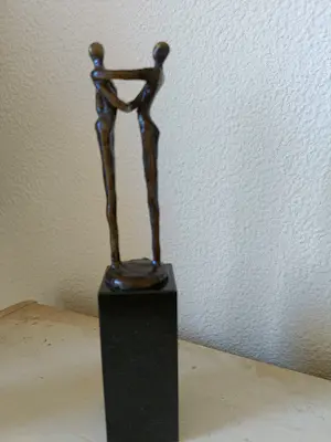 Corry Ammerlaan - NIEUW prachtig bronzen beeldje in doos kopen? Bied vanaf 38!