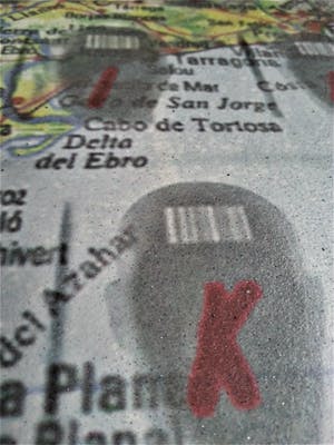 Lluis Barba - Lithographie en carborundum - Located Identities - Handgesigneerd - 2000 kopen? Bied vanaf 30!