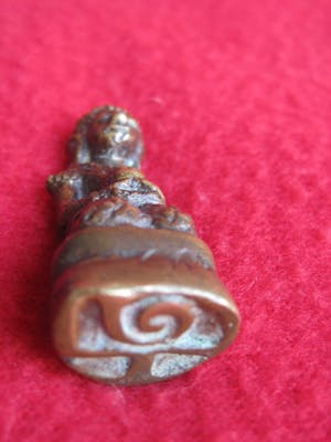 Brons (Onbekend) - 4 antieke lakzegel stempels. kopen? Bied vanaf 60!