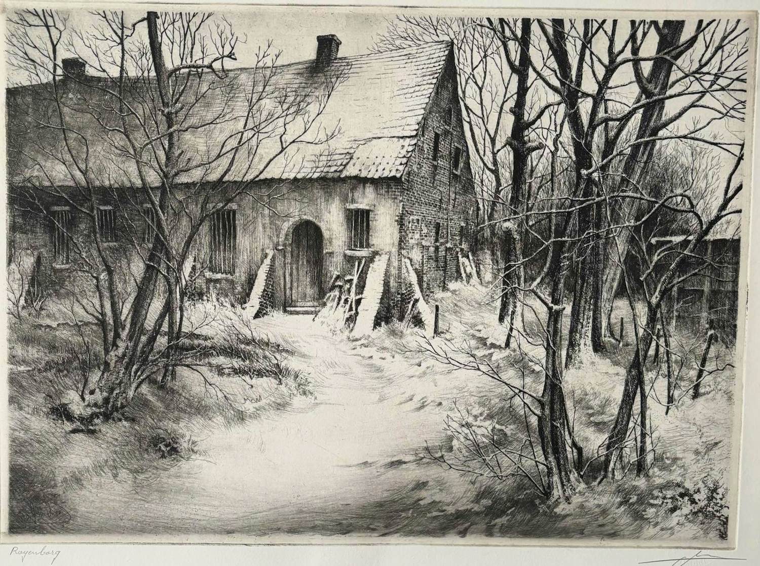 Albert De Vree - Boerderij in het bos verkocht voor € 40!