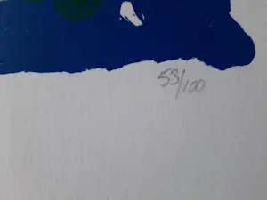 Ad van Hassel - Zeefdruk, Rode tulpen - 100 ex. kopen? Bied vanaf 40!