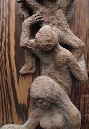 Klaas Pijlman - Familie - Sculpture van chamotteklei - Annotatie kunstenaar op achterzijde kopen? Bied vanaf 49!