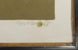 Fon Klement - Boardsnede, En verqure - Ingelijst (Groot) kopen? Bied vanaf 200!