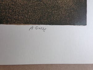 Andre Goezu - VLINDERS / KLEURLITHO / 50x70cm / SIG / 1975 kopen? Bied vanaf 45!