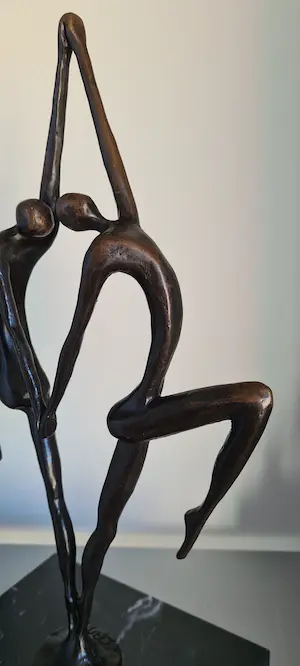 Corry Ammerlaan - Beeld, Sculptuur " Opbouwend " BRONS XXL Formaat! Uniek! kopen? Bied vanaf 245!