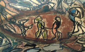 Niet of onleesbaar gesigneerd - Die Vertreibung aus dem Paradies kopen? Bied vanaf 1!