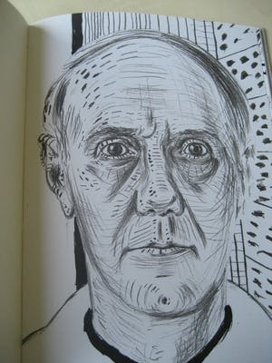 Roger Raveel - Raveel tekent over het tekenen kopen? Bied vanaf 125!