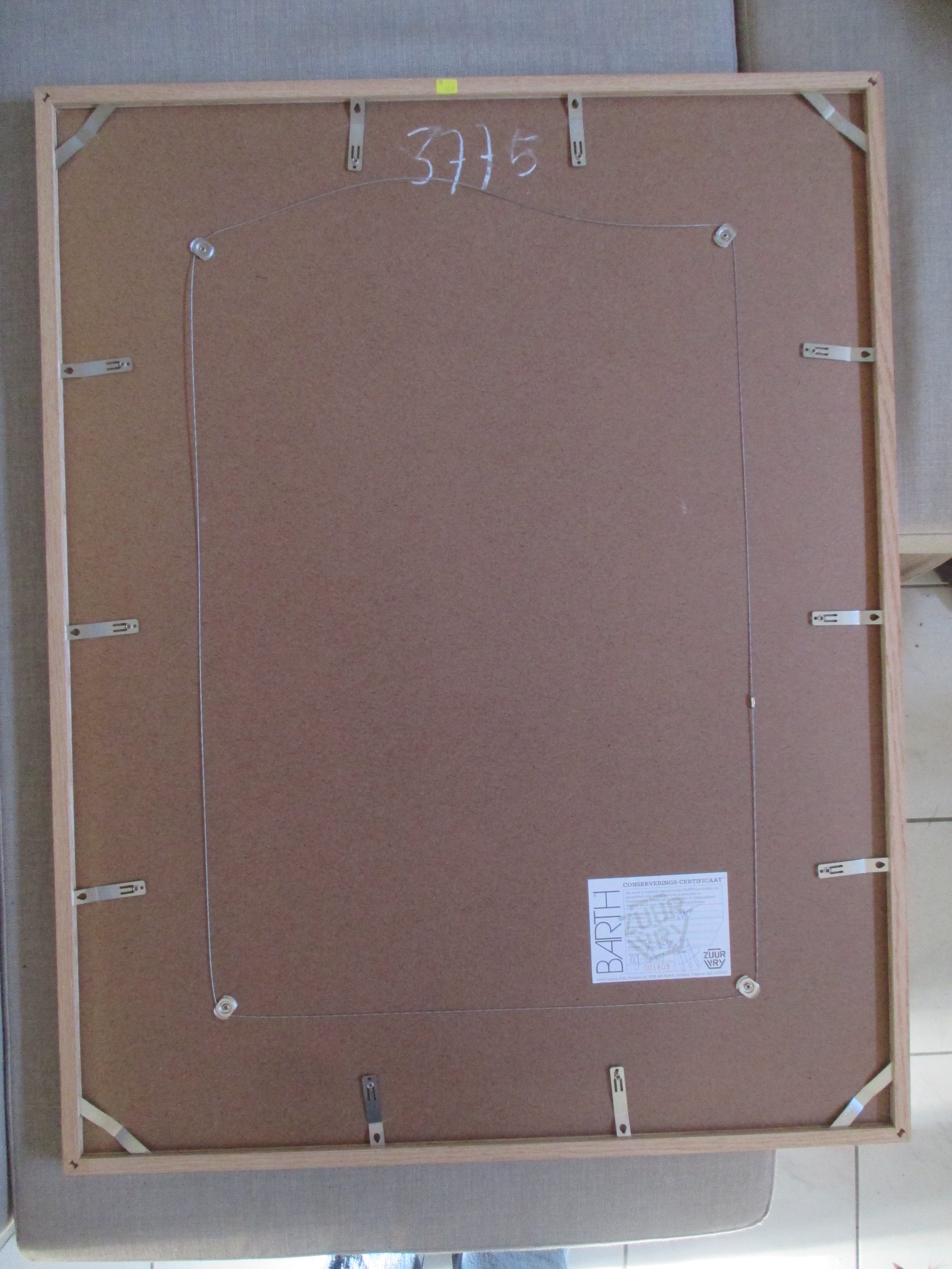 Gert Strengholt - Ingelijste litho 'Stercktenbouwing (door S. Stevin)' Barth lijst kopen? Bied vanaf 55!