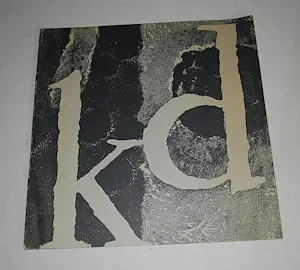 Karel Appel - KD expositie 1963 - zeldzaam, ongevouwen, opl.500 - foto's Ed van der Elsken kopen? Bied vanaf 125!