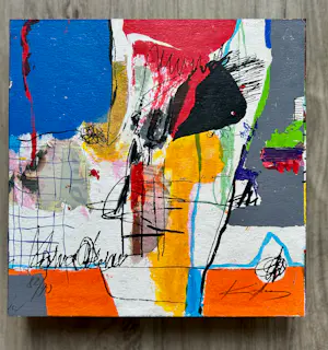 Kantcho Kanev - Zonder titel op paneel kopen? Bied vanaf 50!