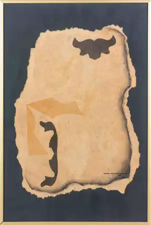 Dirk Rodenburg - Collage, Ab Initio - Ingelijst vendu pour 50€ !