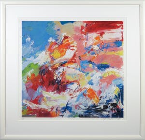 Frank Gude - Litho, Voetbal - Ingelijst kopen? Bied vanaf 1!
