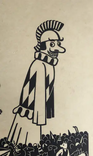 Gerd Arntz - Carnaval - Een verjongingsmolen - 1954/86 kopen? Bied vanaf 250!