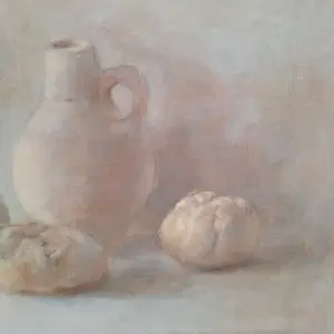 Buy Jan Boom - Stilleven met Kruik? Bid from 100!