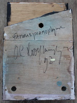 O.C. Hooymeijer - Olieverf op board: Famous Piano player + werkende mini piano- 1992 kopen? Bied vanaf 199!