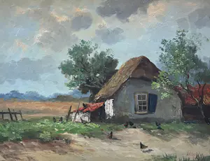 Henriette Hubregtse-Lanzing - Boerderijtje met kippen kopen? Bied vanaf 75!