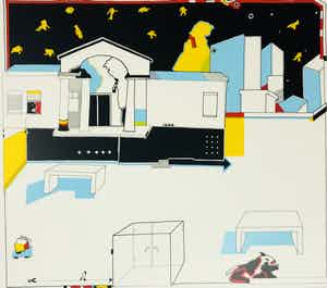 Huibert van Dorp - zonder titel verkocht voor € 35!