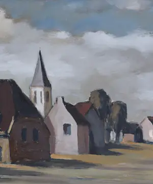 Pieter de Bodt - Dorpsgezicht kopen? Bied vanaf 400!